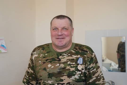 Павел Козин награждён медалью «За отвагу» 