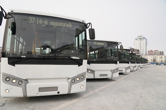 Новые автобусы в ближайшее время выйдут на линию
