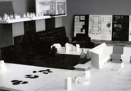 Первичный проект оформления театра Колесо, 1987-88 год.
