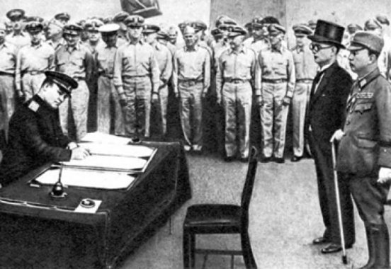 Акт о капитуляции Японии был подписан 2 сентября 1945 годa 