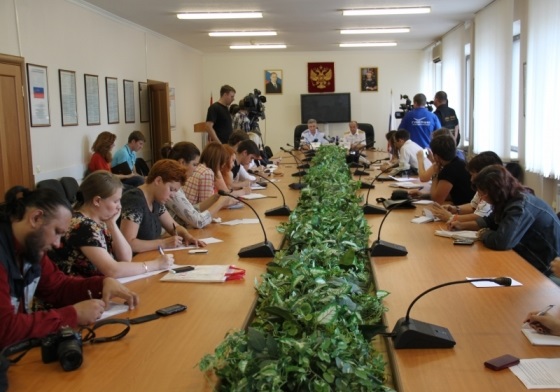 На пресс-конференции в ГУ МВД по Самарской области