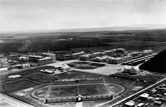Строится стадион «Труд», начало 1960-х