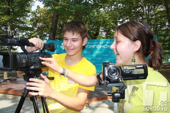 Юные кинематографисты Тольятти в Орленке