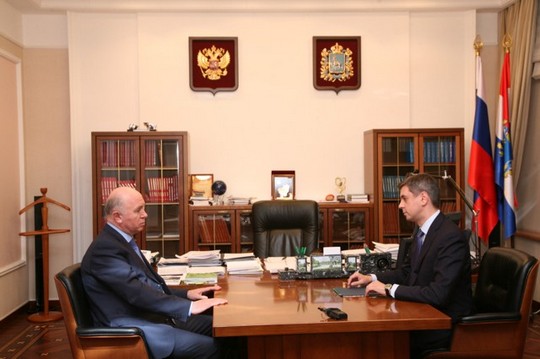 Николай Меркушкин и Сергей Андреев