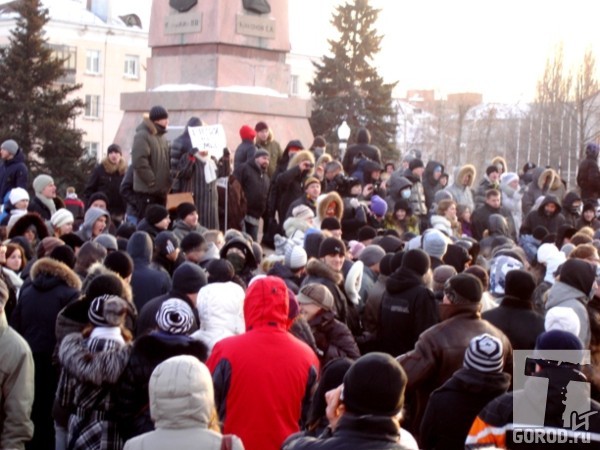 Митинг в Тольятти 10 декабря