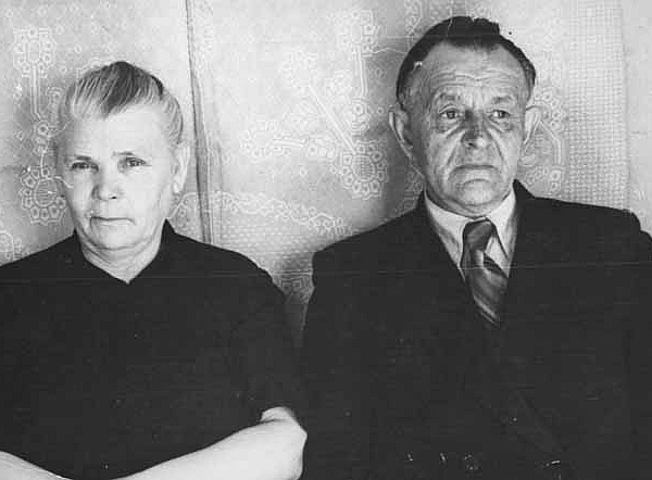 Надежда Ивановна и Степан Алексеевич Борисовы. Ставрополь, 1962 