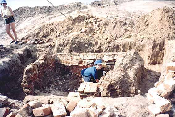 Раскопки на Ставропольском погосте, начало 2000-х