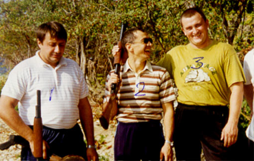 Юрий Чернявский, Алексей Сердюков и Игорь Ильченко (Игривый)