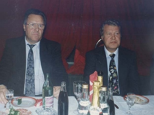 А. Зибарев и В. Каданников, 1993 г. Фото Р. Галеева    