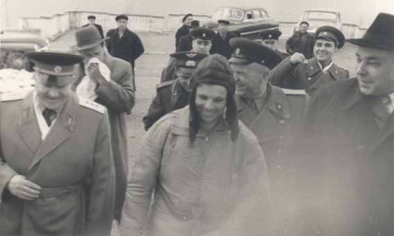 Встреча Гагарина в Самаре, 12 апреля 1961 года