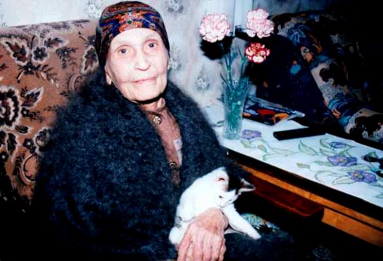 Евдокия Ивановна Швец в канун своего 100-летия    