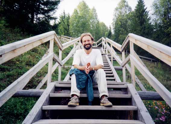 Тольяттинец Сергей Лиганов в общине Виссариона, 1999 г.