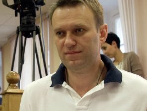 Алексей Навальный на приговоре