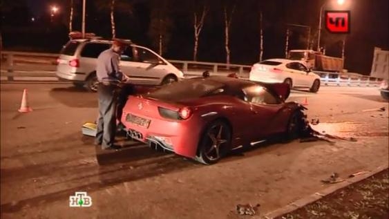 Ferrari управлял сын миллиардера Зайонца, считают в полиции