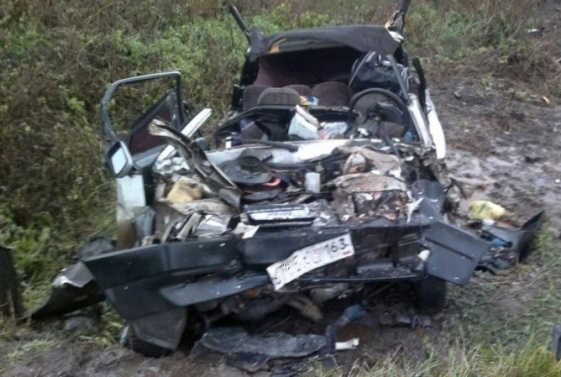 В ДТП на М-5 погиб водитель вазовской малолитражки