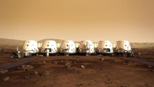 Жилые модули проекта Mars One