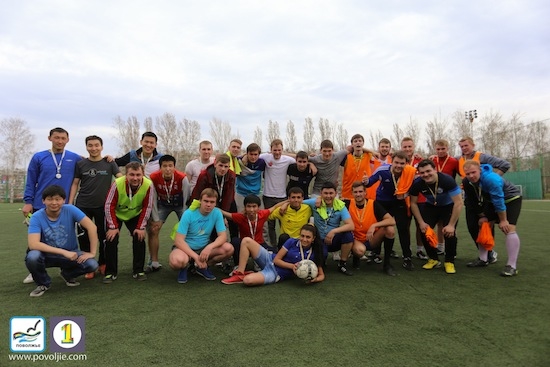 Первая лига КВН сыграла в футбол в Тольятти