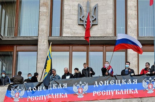 Спецоперация направлена против протестуюищих в Донецке