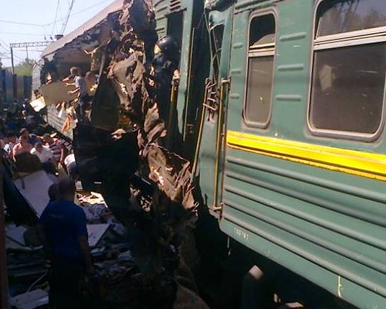 В Подмосковье столкнулись поезда, есть погибшие