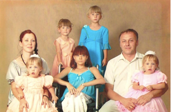Александр Шилович с семьей