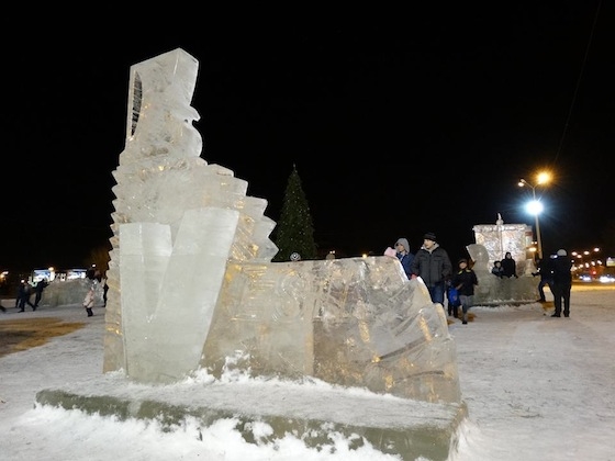 Ледяной Ладаград построили в Тольятти
