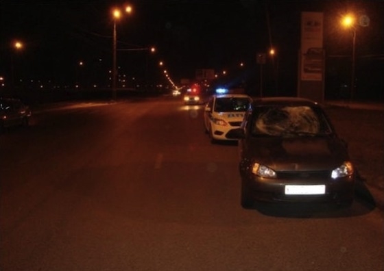 "Калина" сбила пешехода на переходе в Тольятти