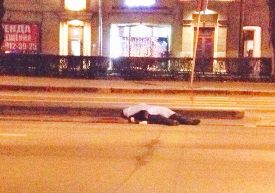 Сбитый пьяным опером пешеход погиб на месте в Петербурге