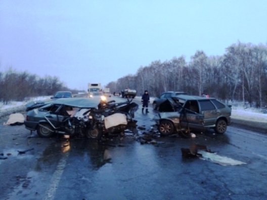 Страшные последствия аварии на трассе Самара-Бугуруслан
