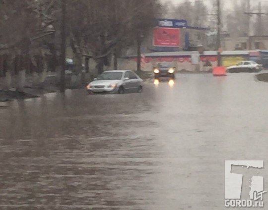 На Карбышева в Тольятти - очередной потоп 