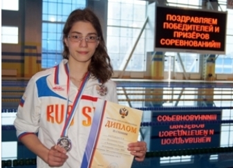 Ольга Потешкина вернулась домой с наградами