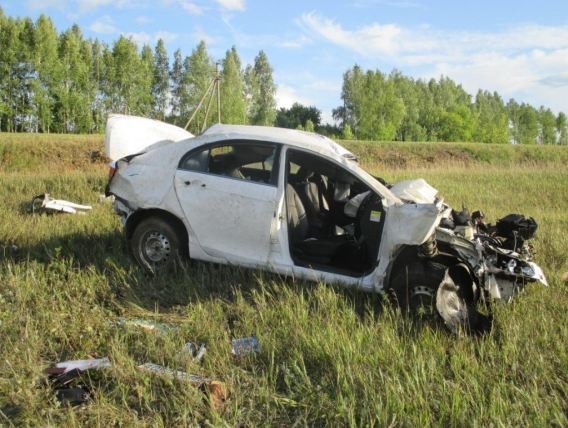 Водитель Geely погиб на дороге Сергиевск - Нероновка