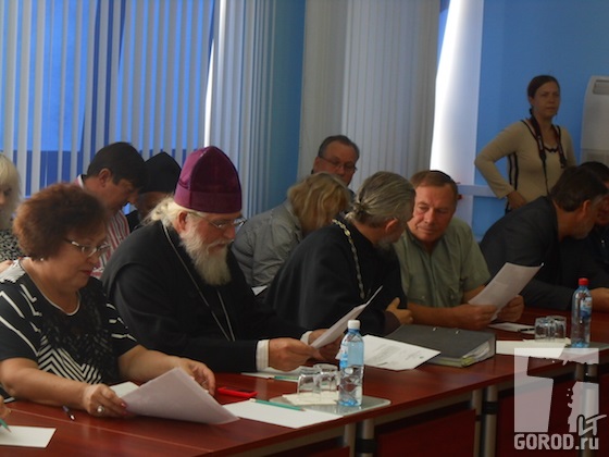 Совещание в мэрии по поводу строительства храмов в Тольятти