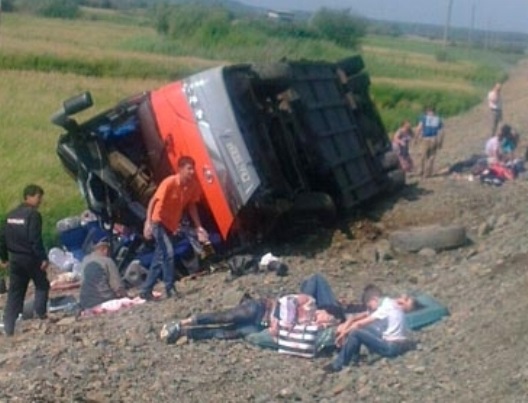 В Хабаровском крае в ДТП с автобусами погибли 12 человек