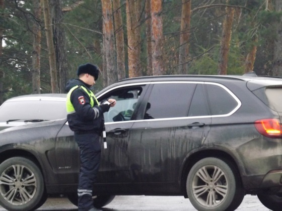 ГИБДД проверяет тонировку, Тольятти, 2 ноября