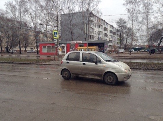 По словам свидетеля, сбитый "Дэу" мужчина отлетел на 6 метров...