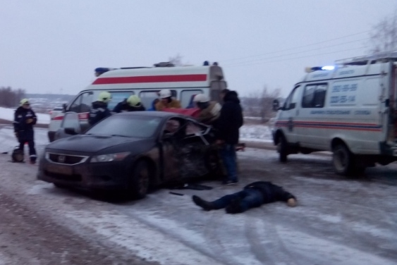 В ДТП под Тольятти погиб пассажир иномарки