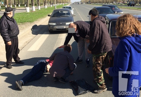 Пострадавшая женщина была госпитализирована в Медгородок 