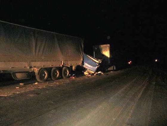 ДТП с фурами на М-5 в Сергиевском районе, 17 апреля