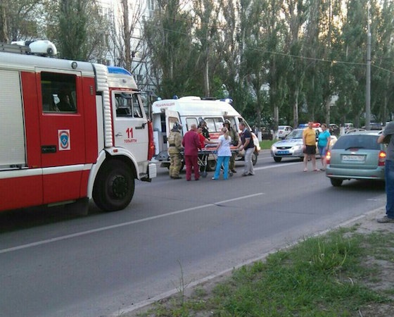 ДТП на ул. Дзержинского в Тольятти, 26 мая