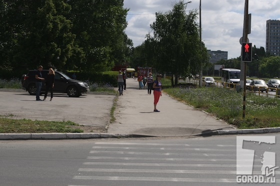 Так выглядят новые съезды на дорогах в Тольятти...