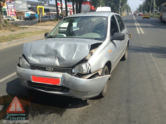 ДТП на ул. Дзержинского в Тольятти, 3 августа