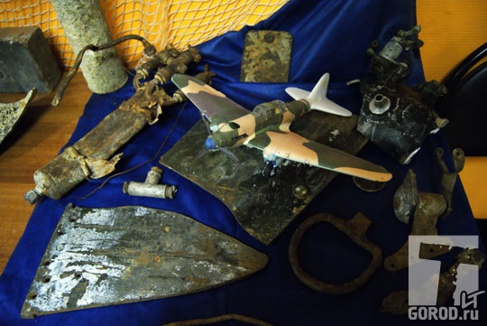 Обломки самолета, найденного в Самаре