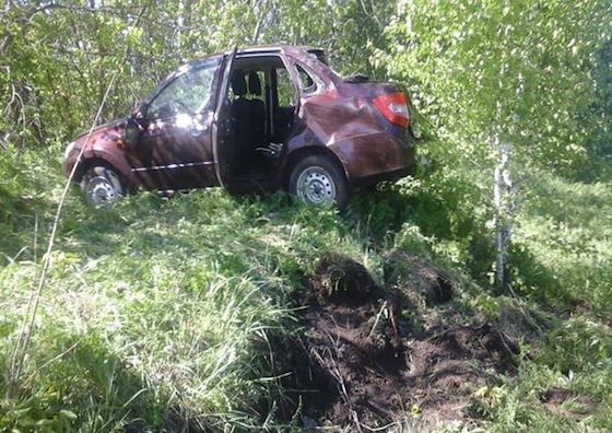 Водитель "Гранты" был пьян...