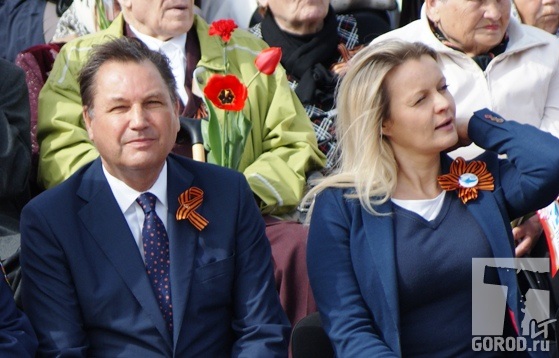 Бу Андерссон и его подруга Катерина Матушкова