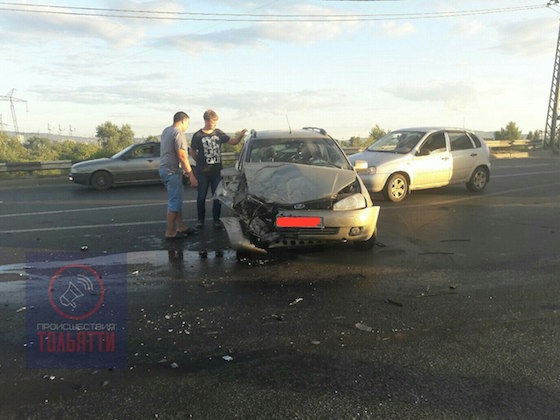 ДТП на ул. Громовой в Тольятти, 9 августа