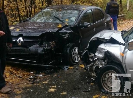 Водитель Калины не выбрал безопасную скорость 