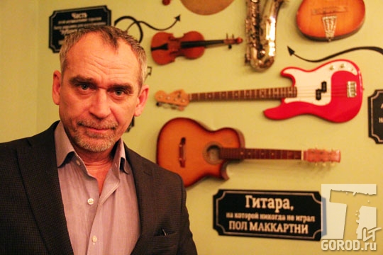 Андрей Амшинский перед выступлением