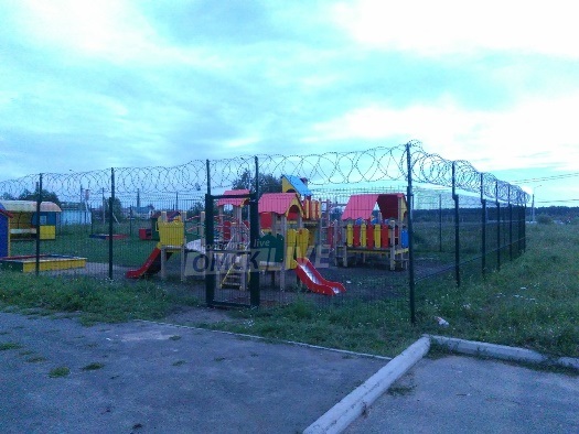 Новая детская площадка в Омске 