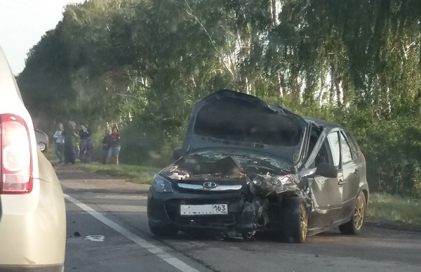 Один из участников аварии получил механические повреждения