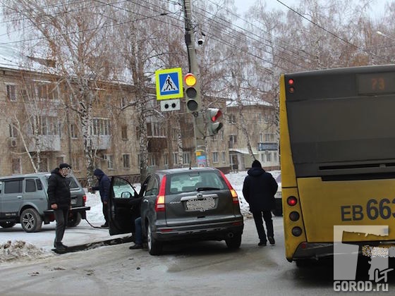 ДТП на перекрестке Карла Маркса и Комсомольской в Тольятти